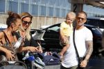 Marbella 26 juli 2018
Andre Hazes en zijn vriendin Monique en zoontje Dre vieren vakantie met Monique haar ouders in een villa van vrienden