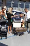 Marbella 26 juli 2018
Andre Hazes en zijn vriendin Monique en zoontje Dre vieren vakantie met Monique haar ouders in een villa van vrienden