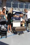 Marbella 26 juli 2018
Andre Hazes en zijn vriendin Monique en zoontje Dre vieren vakantie met Monique haar ouders in een villa van vrienden