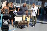 Marbella 26 juli 2018
Andre Hazes en zijn vriendin Monique en zoontje Dre vieren vakantie met Monique haar ouders in een villa van vrienden