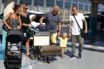 Marbella 26 juli 2018
Andre Hazes en zijn vriendin Monique en zoontje Dre vieren vakantie met Monique haar ouders in een villa van vrienden