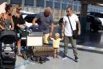 Marbella 26 juli 2018
Andre Hazes en zijn vriendin Monique en zoontje Dre vieren vakantie met Monique haar ouders in een villa van vrienden