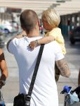 Marbella 26 juli 2018
Andre Hazes en zijn vriendin Monique en zoontje Dre vieren vakantie met Monique haar ouders in een villa van vrienden