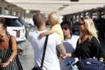Marbella 26 juli 2018
Andre Hazes en zijn vriendin Monique en zoontje Dre vieren vakantie met Monique haar ouders in een villa van vrienden