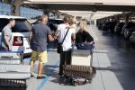 Marbella 26 juli 2018
Andre Hazes en zijn vriendin Monique en zoontje Dre vieren vakantie met Monique haar ouders in een villa van vrienden
