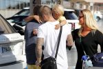 Marbella 26 juli 2018
Andre Hazes en zijn vriendin Monique en zoontje Dre vieren vakantie met Monique haar ouders in een villa van vrienden