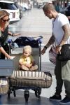 Marbella 26 juli 2018
Andre Hazes en zijn vriendin Monique en zoontje Dre vieren vakantie met Monique haar ouders in een villa van vrienden