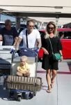 Marbella 26 juli 2018
Andre Hazes en zijn vriendin Monique en zoontje Dre vieren vakantie met Monique haar ouders in een villa van vrienden