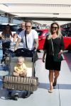 Marbella 26 juli 2018
Andre Hazes en zijn vriendin Monique en zoontje Dre vieren vakantie met Monique haar ouders in een villa van vrienden