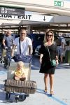 Marbella 26 juli 2018
Andre Hazes en zijn vriendin Monique en zoontje Dre vieren vakantie met Monique haar ouders in een villa van vrienden