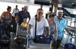 Marbella 26 juli 2018
Andre Hazes en zijn vriendin Monique en zoontje Dre vieren vakantie met Monique haar ouders in een villa van vrienden