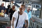 Marbella 26 juli 2018
Andre Hazes en zijn vriendin Monique en zoontje Dre vieren vakantie met Monique haar ouders in een villa van vrienden