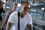 Marbella 26 juli 2018
Andre Hazes en zijn vriendin Monique en zoontje Dre vieren vakantie met Monique haar ouders in een villa van vrienden