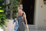 Marbella 26 juli 2018
Andre Hazes en zijn vriendin Monique en zoontje Dre vieren vakantie met Monique haar ouders in een villa van vrienden