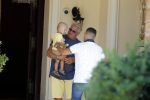Marbella 26 juli 2018
Andre Hazes en zijn vriendin Monique en zoontje Dre vieren vakantie met Monique haar ouders in een villa van vrienden