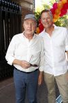 Amsterdam 15 juli 2018
Frits Huffnagel feestje voor zijn 50e verjaardag bij hotel the Grand. Andre v Duin met martin