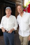 Amsterdam 15 juli 2018
Frits Huffnagel feestje voor zijn 50e verjaardag bij hotel the Grand. Andre v Duin met martin