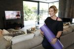 Utrecht 17 juli 2018
Antje Monteiro fitness video s in haar huis.