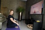 Utrecht 17 juli 2018
Antje Monteiro fitness video s in haar huis.