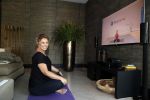 Utrecht 17 juli 2018
Antje Monteiro fitness video s in haar huis.