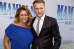 Amsterdam 17 juli 2018
Premiere Mamma mia in Tuschinski.  Antje Monteiro en Josh Dylan