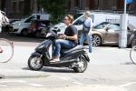 Amsterdam 19 juli 2018
Bas Smit op zijn scooter.