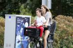 Amsterdam 9 juli 2018
Beertje v Beers met dochter op de fiets.