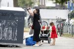Amsterdam 14 juli 2018
Caro Emerald met haar vriend en kinderen