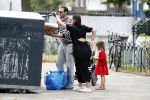 Amsterdam 14 juli 2018
Caro Emerald met haar vriend en kinderen