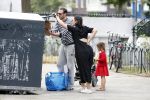Amsterdam 14 juli 2018
Caro Emerald met haar vriend en kinderen