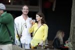 Amsterdam 13 juli 2018
Carolien de Bruijn en Erik de Vogel op een terras.