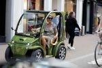 Amsterdam 21 juli 2018
Connie Witteman in haar Connieâ€™s creative Car Concept karretje op de pc hooftstraat.
