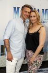Amsterdam 17 juli 2018
Premiere Mamma mia in Tuschinski. Dave Dekker met vriendin