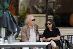 Amsterdam 4 juli 2018
Eddy habbema met vrouw op terras.