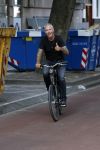 Amsterdam 24 juli 2018
Eric Corton op de fiets