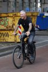 Amsterdam 24 juli 2018
Eric Corton op de fiets