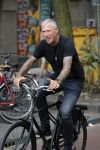 Amsterdam 24 juli 2018
Eric Corton op de fiets
