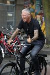 Amsterdam 24 juli 2018
Eric Corton op de fiets