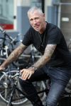Amsterdam 24 juli 2018
Eric Corton op de fiets