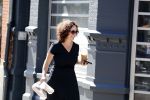 Amsterdam 1 juli 2018
Femke Halsema doet boodschappen en wandelt met haar hond.
