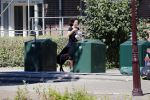 Amsterdam 1 juli 2018
Femke Halsema doet boodschappen en wandelt met haar hond.