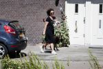 Amsterdam 1 juli 2018
Femke Halsema doet boodschappen en wandelt met haar hond.