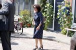Amsterdam 12 juli 2018
Femke Halsema wordt thuis opgehaald en naar de stopera gebracht waar ze geinstalleerd wordt tot Burgemeester van Amsterdam.
