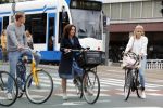 Amsterdam 19 juni 2018
Femke Halsema op haar fiets.