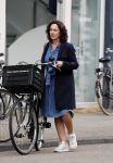 Amsterdam 19 juni 2018
Femke Halsema op haar fiets.