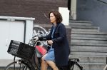 Amsterdam 19 juni 2018
Femke Halsema op haar fiets.
