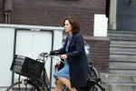 Amsterdam 19 juni 2018
Femke Halsema op haar fiets.