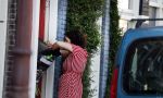 Amsterdam 28 juni 2018
Femke Halsema krijgt bloemen omdat ze de nieuwe burgemeester van Amsterdam wordt.