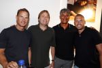 Amsterdam 7 juli 2018
Boekpresentatie Sjaak Swart bij Scheltema. Robbie Witschge Frank Rijkaard Frank de Boer en Johnny Heitinga