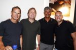 Amsterdam 7 juli 2018
Boekpresentatie Sjaak Swart bij Scheltema. Robbie Witschge Frank Rijkaard Frank de Boer en Johnny Heitinga